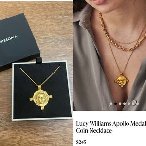 Missoma Gold Coin Necklace